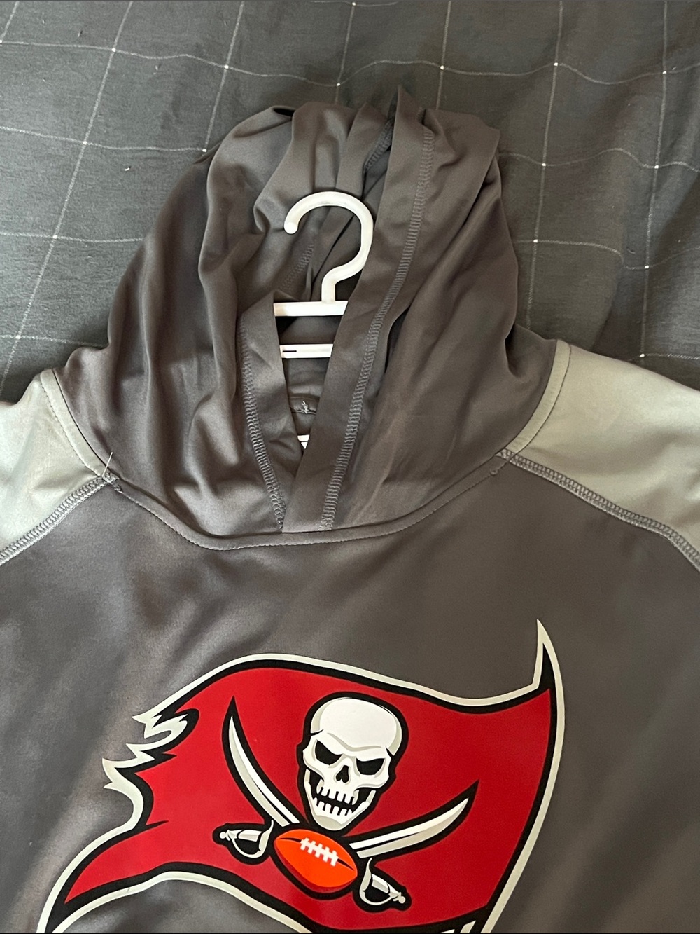 Fanatics Tampa Bay Buccaneers Performance Hooded Long Sleeve Shirt L - Picture 4 of 6